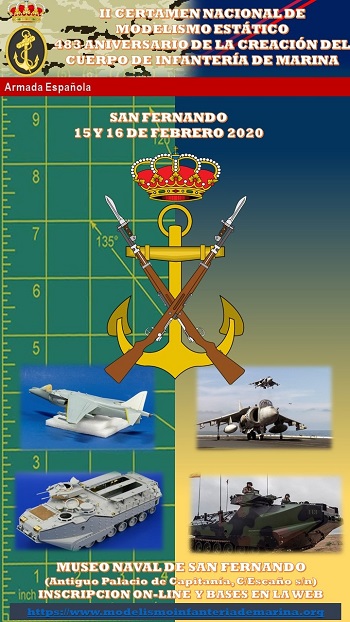 483 aniversario de la creación del cuerpo de Infantería de Marina